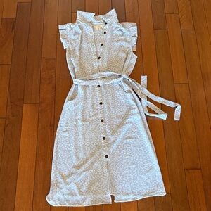 Floral Button-Down Dress